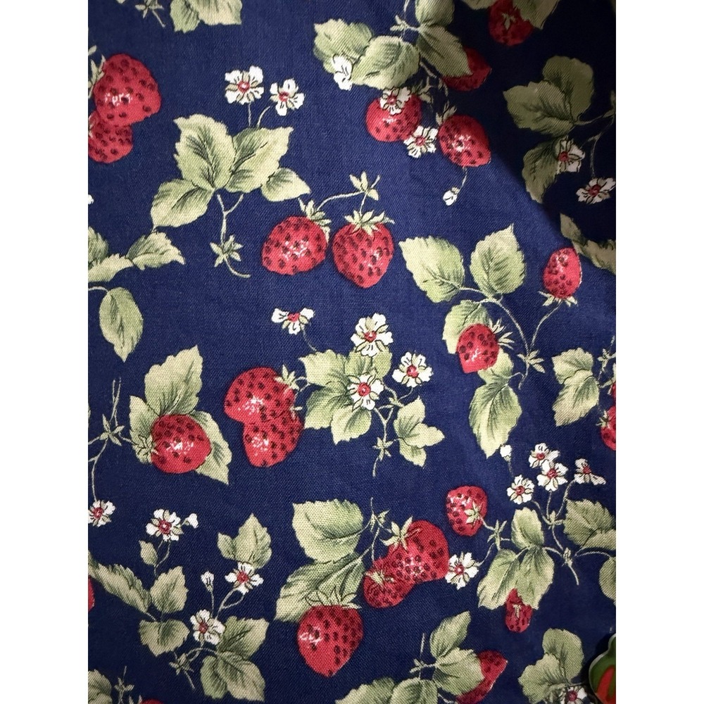 Dogwood Lane Strawberry Fields Cottage Farm Core Sleeveless Dress Women's Small - Picture 11 of 14